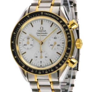 Omega Speedmaster Reduced 3310.20 18k Gold and Stainless
