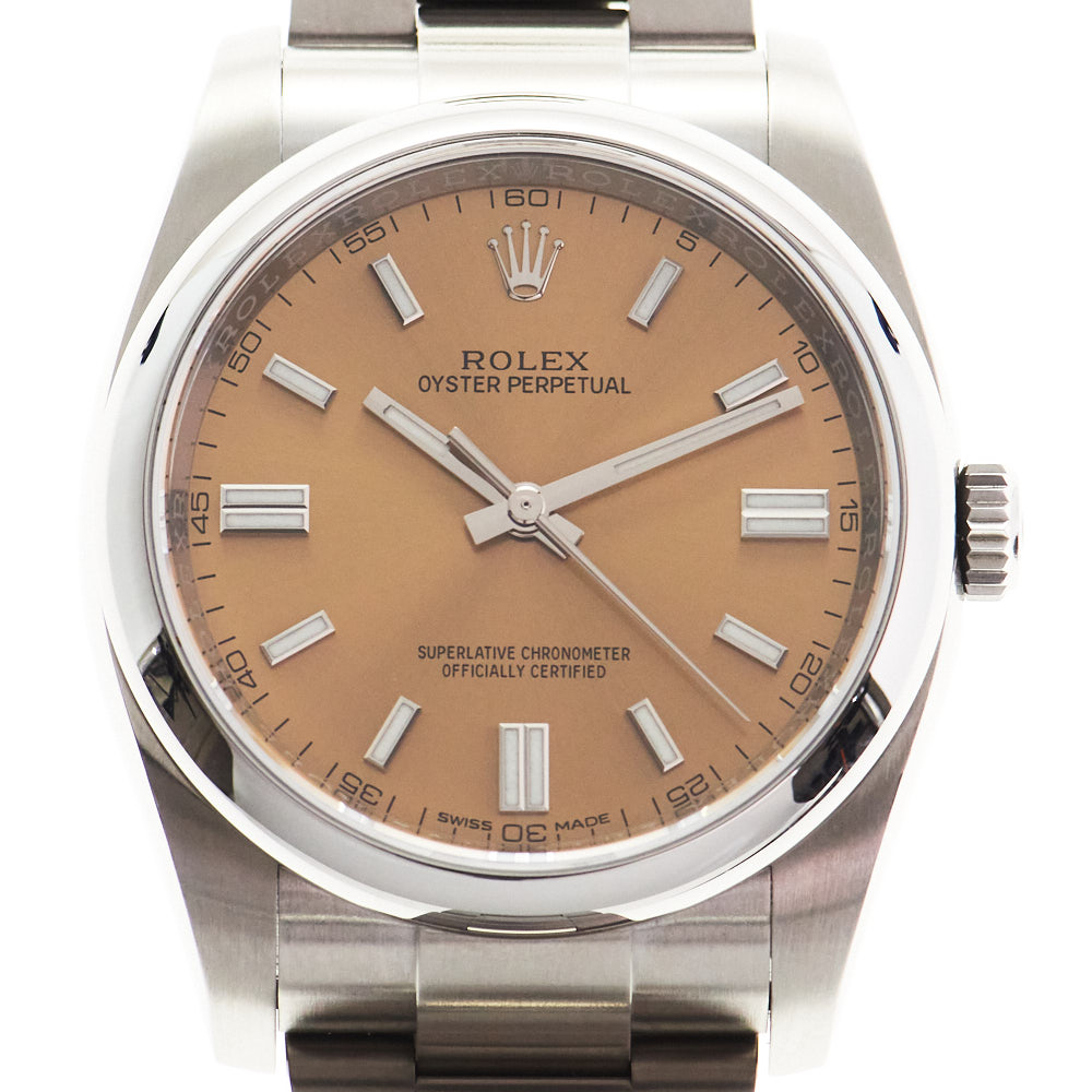 Rolex Oyster Perpetual 116000Full KitGrape Dial