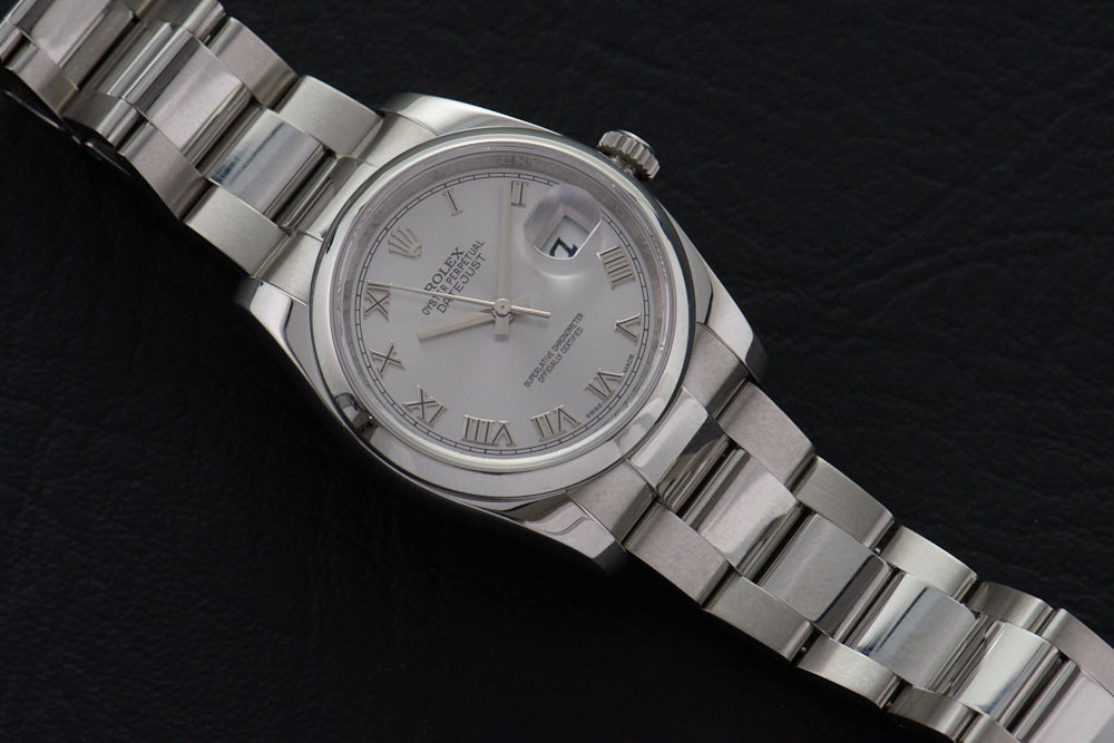 rolex-datejust-36-36mm-oyster-silver-roman-dial-116200